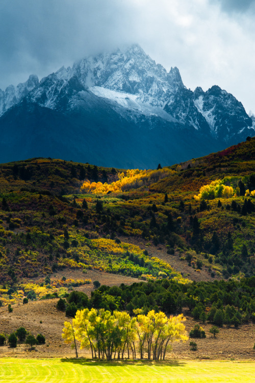 travelbinge:Contrast - Mount Sneffels - Colorado by Wayne Boland Uncompahgre National Forest, USA