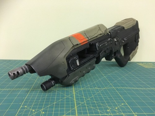 Here is my finished Halo MA5 repaint with a few process shots. After filling in seems and screw hole