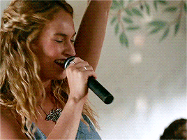Lily James in Mamma Mia! Here We Go Again (2018) dir. Ol Parker