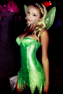 Halloweenisforthesexy:  Sexy Tinker Bell Comes Through Again!