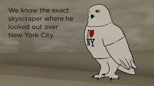 skunkbear:  Thanks to cutting edge tracking technology, Baltimore is probably the best known wild snowy owl in history. You can see real footage of him (not just animations) in our new video: 