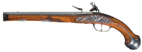 Dutch flintlock pistols signed &ldquo;COSTERA UTRECHT&rdquo;, 18th century.from Rock Island 