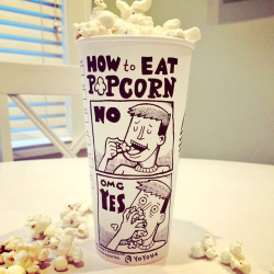 tastefullyoffensive:  Happy National Popcorn