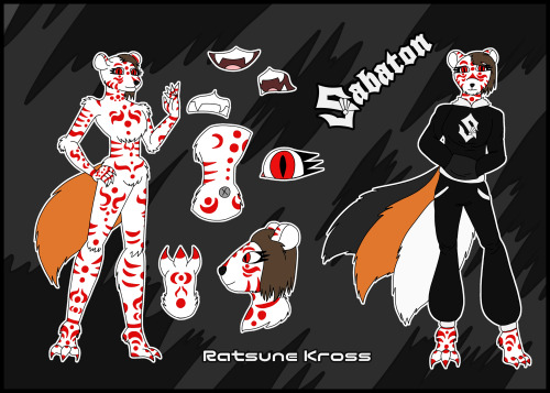 Ratsune Kross (reference)I made this reference for about a week. I wanted to cram as much as possibl