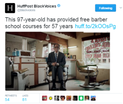 Black-To-The-Bones:    The Mississippi-Born 97-Year-Old Has Been Cutting Hair Since