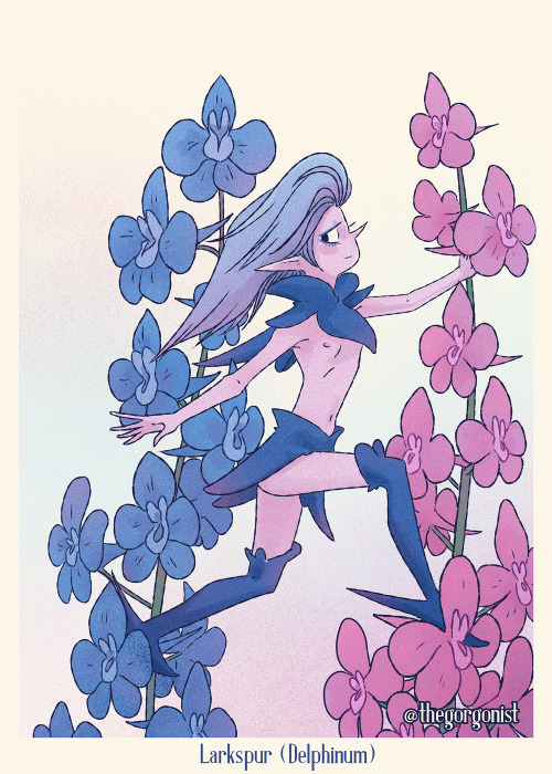 Day 13 is Larkspur! Which makes for very fashiony boots.