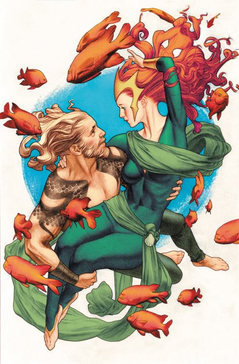 Here is some of Joshua Middleton’s most recent & prior masterful cover artwork for the DC Comic 