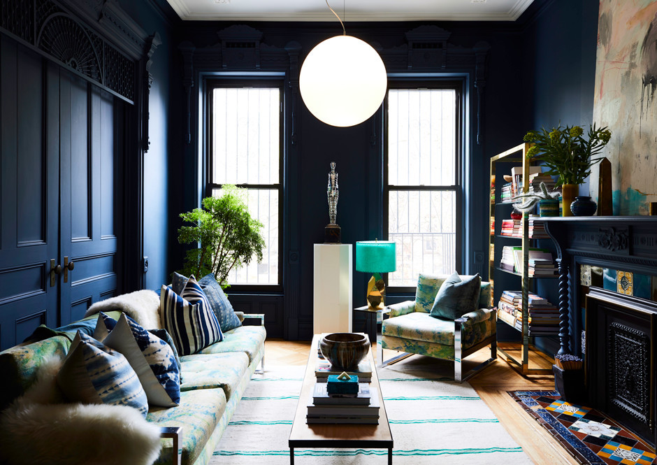 gravityhome: Colourful Brooklyn brownstone | photos by Nicole Franzen   Follow Gravity