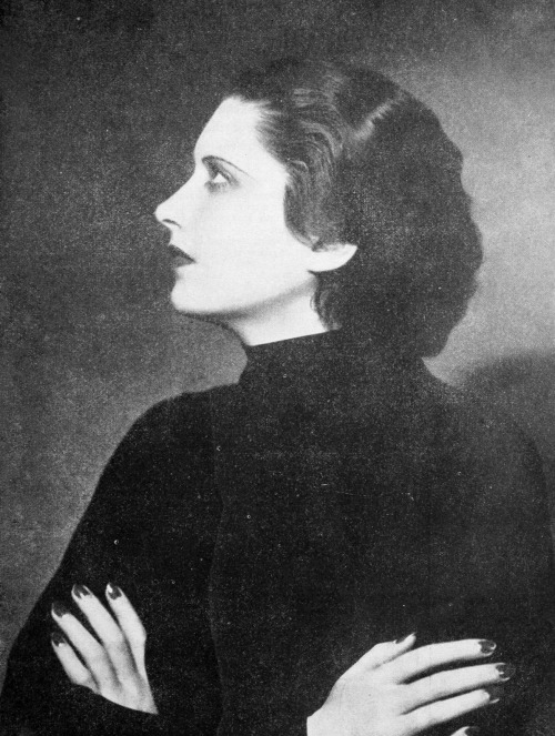 utsukushiki-ohgonki:Kay FrancisPicture Play April, 1935