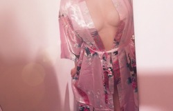 perverted-princess-x:I feel so cute in this, it’s so soft and silky