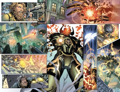 dustinweaver:Pages from S.H.I.E.L.D. Vol.2 #3 (2011) Writer- Jonathan Hickman Art- 