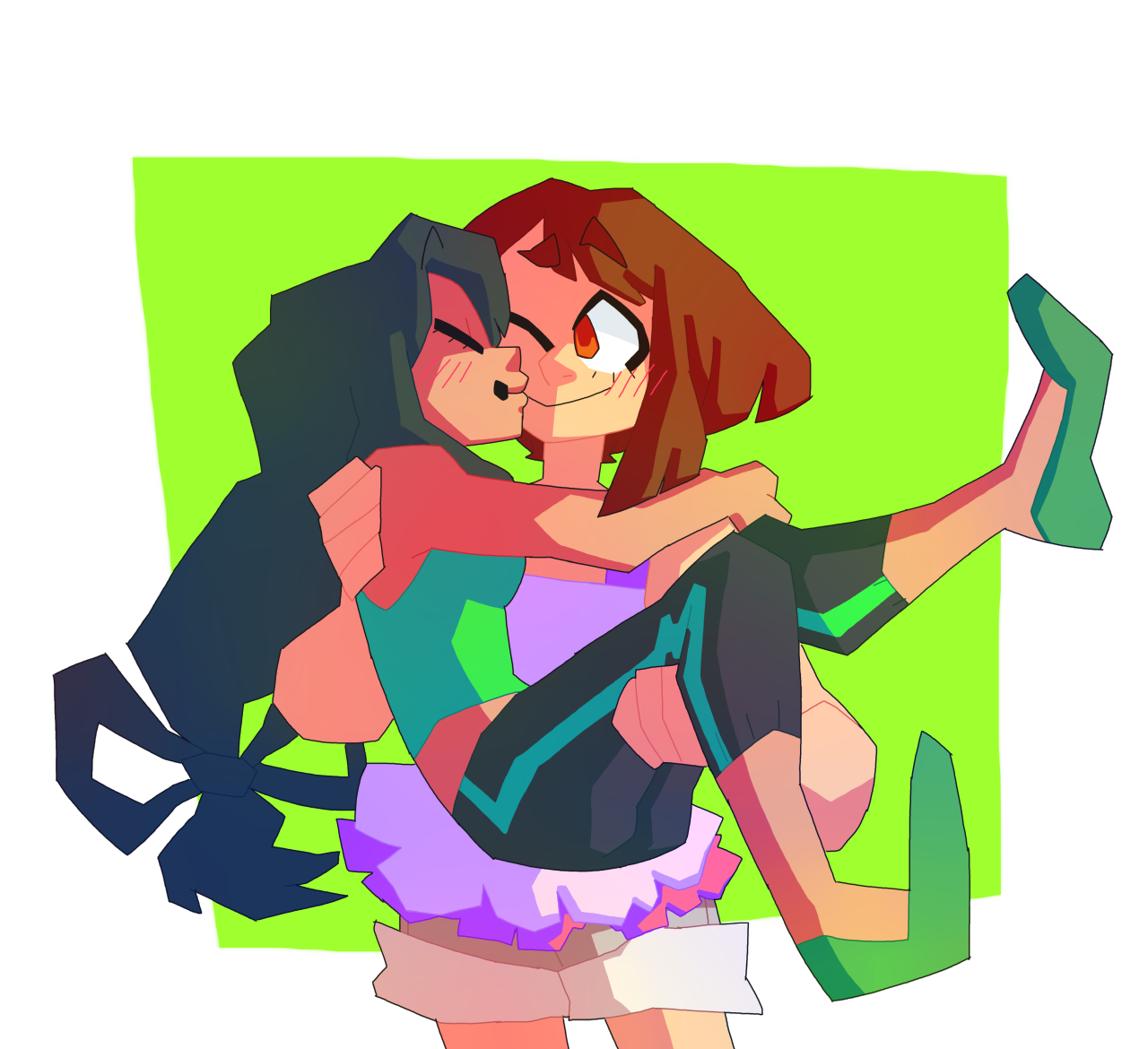 pepperpixel:  @plumomo here are ur gays also how did i not kno tsuchako was a thing