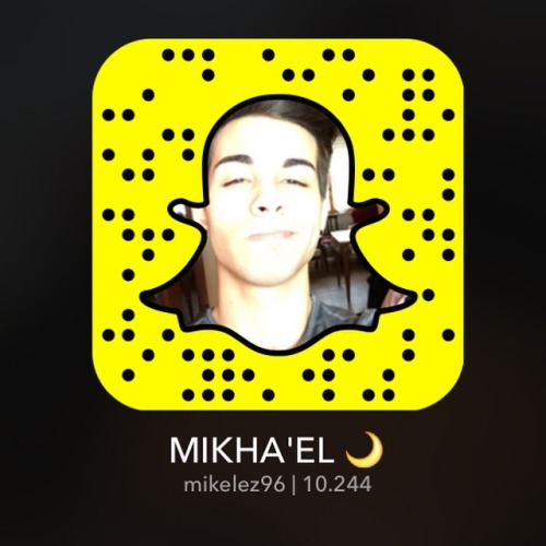 I’m on snapchat, add me! 