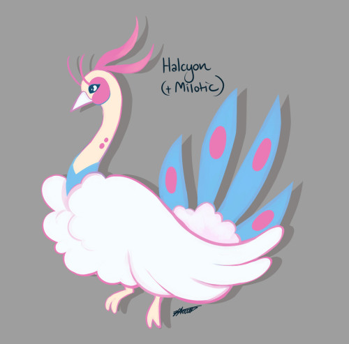 etchersketch: Altaria HybridsNoir (+ Honchkrow)Noir Altaria’s command great presence. Their cr