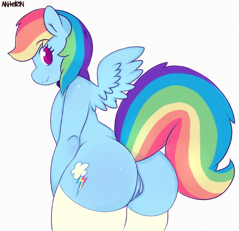 ponyr34isbestpony:  Well someone asked for an ASS load of Rainbow a long time ago….ha