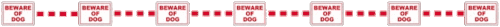 Sign Dividers