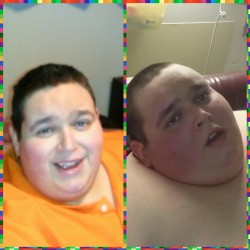 superchublover91:  Superxlchubboy 735lbs to just over 1,060lbs and bedridden.  Best mega chub ever!