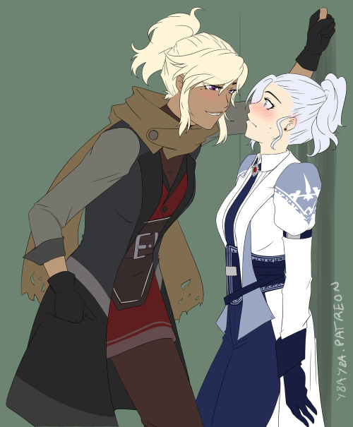 Porn photo some flat color arts of rwby wlw ♥