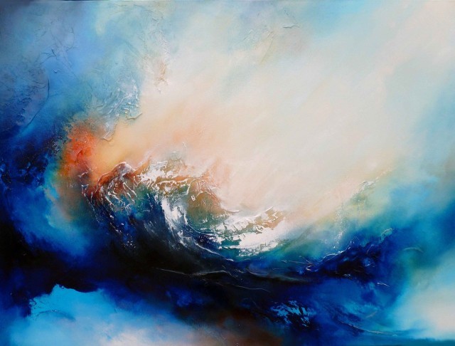 asylum-art-2:  Abstract Paintings by Simon Kenny                      
