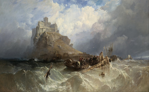 Mount St. Michael, Cornwall, Clarkson Stanfield, 1830