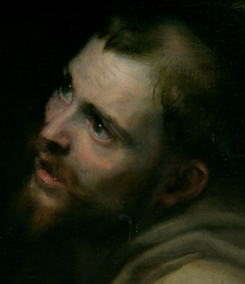 brazenswing:  Federico Barocci Saint Francis (detail), ca. 1600–1604 