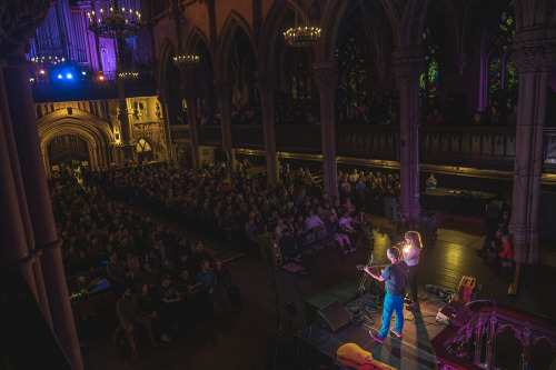 Mt Eerie and Julie Doiron perform songs from Lost Wisdom pt. 2 at St. Ann & the Holy Trinity Chu