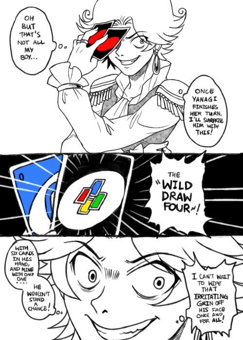 dot-emcee: Uno game intensifies [part 1 of ???] [comic 1][comic 2] part: 1