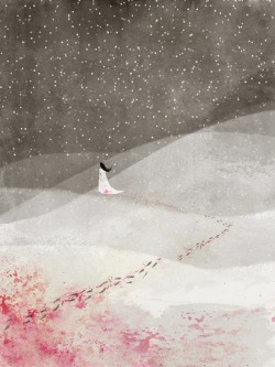 cocoschanelsworld:  The Trail of Your Blood in the Snow by Josie Portillo