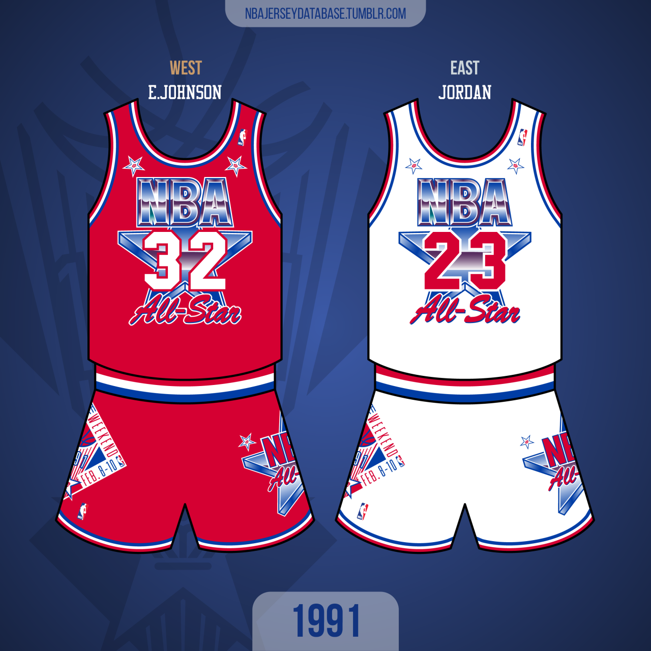 1991 nba all star game worn jersey