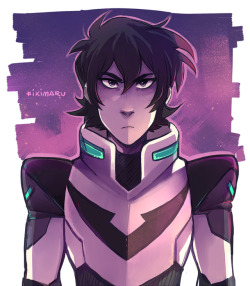 Black paladin Keith 🖤just wanted to see