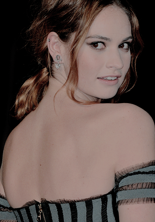 Lily James at the premiere of Pride and Prejudice and Zombies in London, February 1, 2016