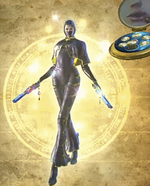 ebrietas-chan:  Bayonetta Costumes ~  (❀ﾉ◕ヮ◕)ﾉ*:･ﾟ✧   