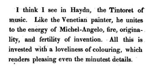 Stendhal, The Life of Haydn, in a Series of Letters Written at Vienna: Letter XX (trans. L. A. C. Bo