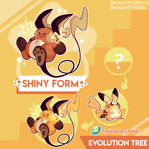 New Pokédex entry added!no.026 Raichu