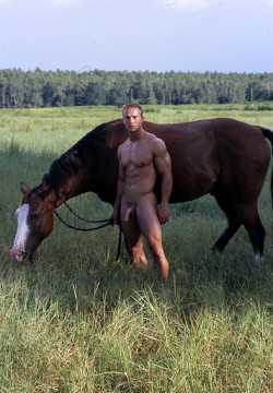 guygear:  A Man & His Horse… Derrick