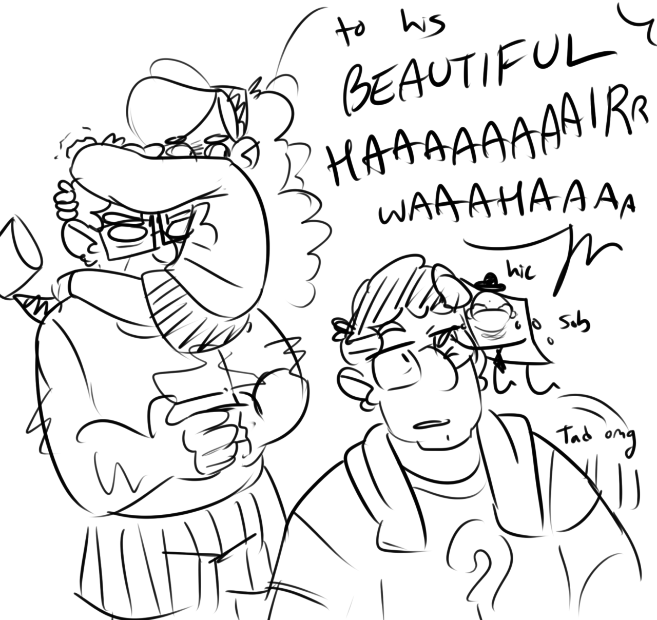 beccadrawsstuff:I changed it from Stan to Mabel but you get the idea