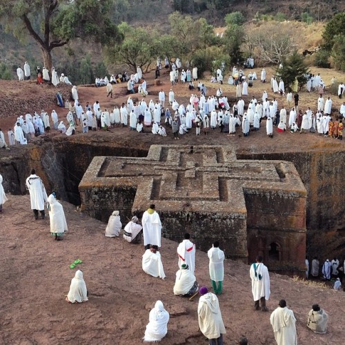 instagram:  Uncovering the Rock Churches of Lalibela in Northern Ethiopia  To view more photos and videos of the rock churches of northern Ethiopia, browse the #Lalibela hashtag and location page.  Nine hundred years ago, workers set out to construct