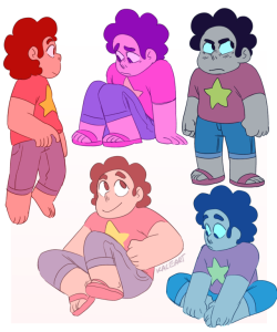 kaceart:some multicolored steven