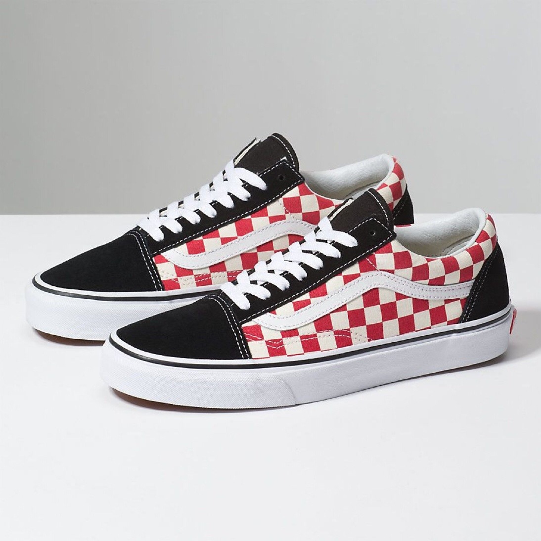 Vans Old Skool “Checkerboard Red”