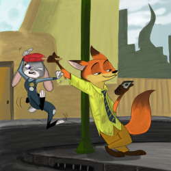 exkhale:  “Sly Fox, Dumb bunny”. 