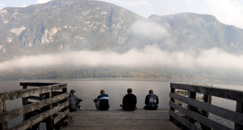 we stayed at lake bohinj for a few days