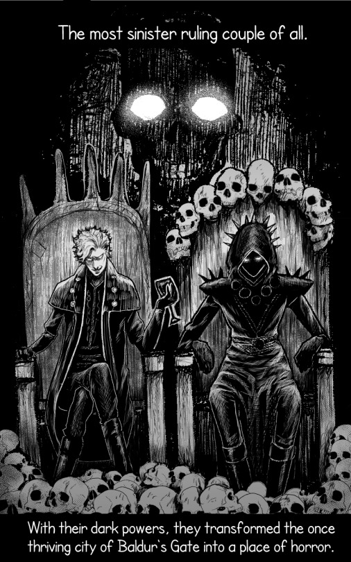 Astarion, Dark Urge BG3 Comic