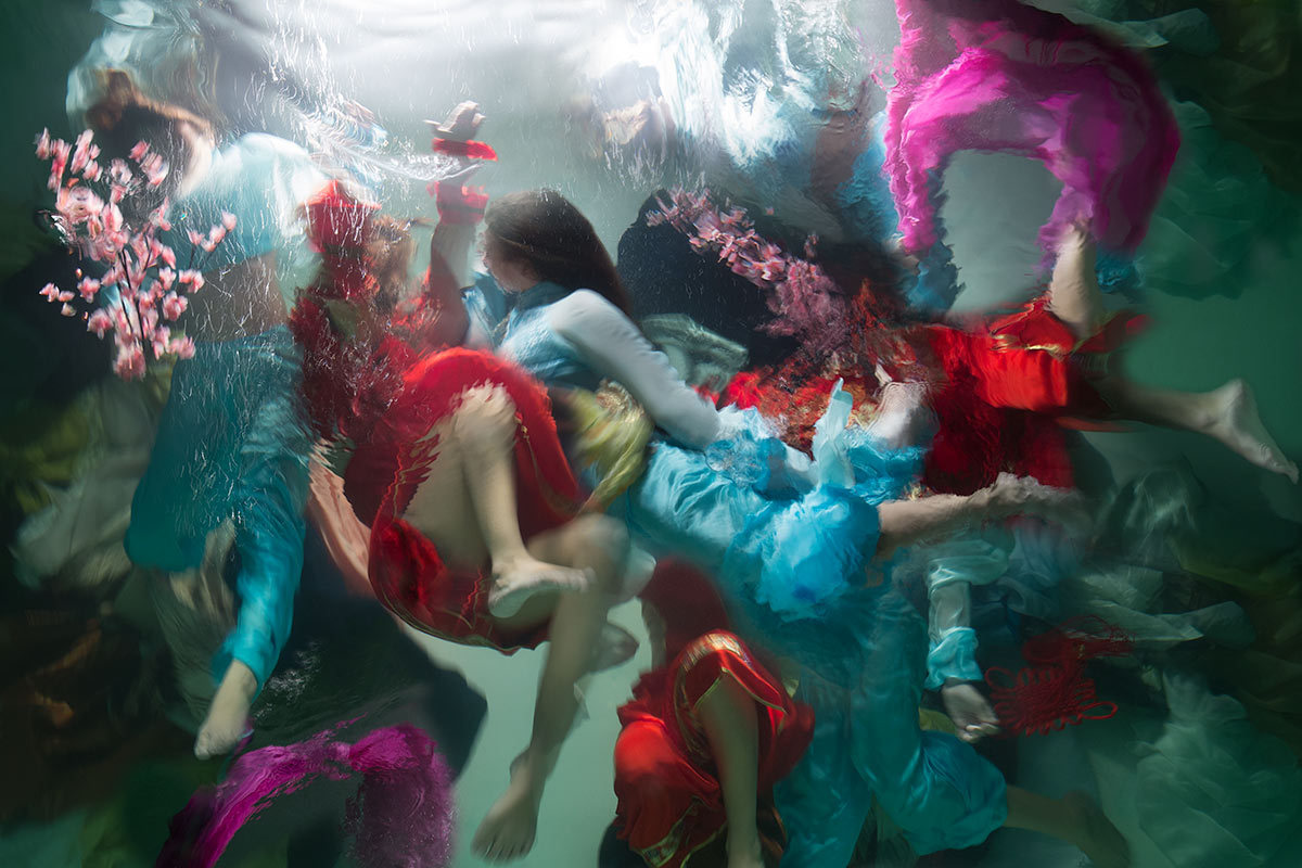 Baroque Underwater Photography by Christy Lee Rogers