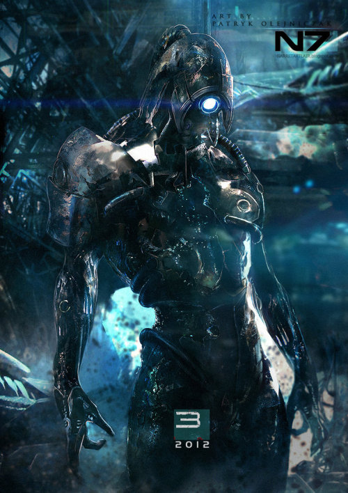 thegeekrebellion: Amazing Mass Effect Art By    patryk-garrett   