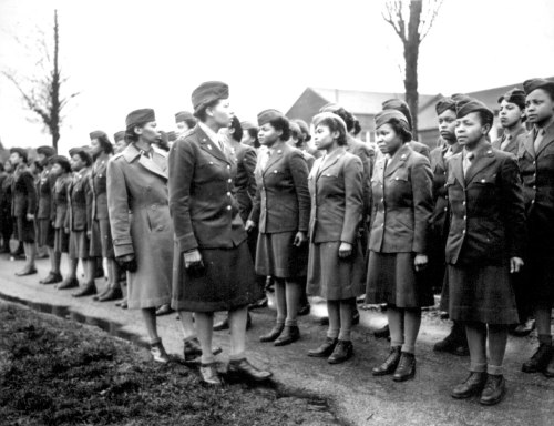  African American men and women in service during WWll Click here for more info and more images 