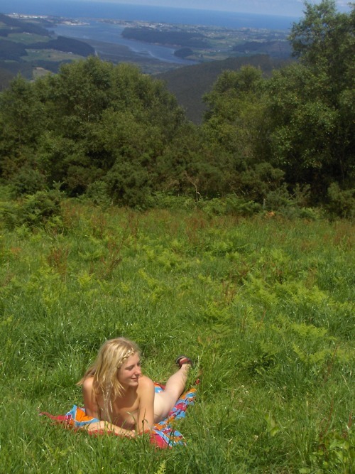 naktivated:Sunning in the fields.