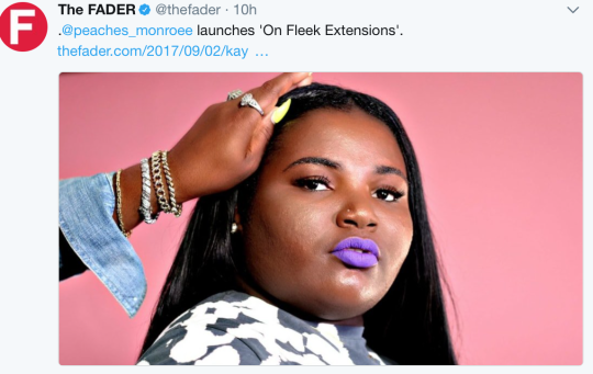 mohamedlamine:  Now there’s a chance to support her, support black businesses!https://www.peachesonfleek.com