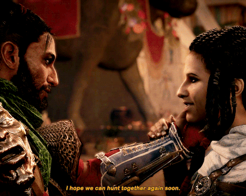 BAYEK OF SIWA & AYA OF ALEXANDRIA In ASSASSINS CREED: ORIGINS (2017)