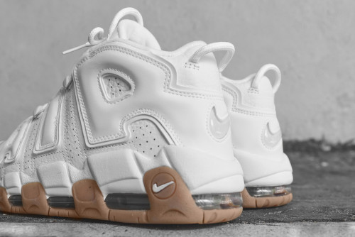 nicekicks - Nike Air More Uptempo White/Gum // Available Now...