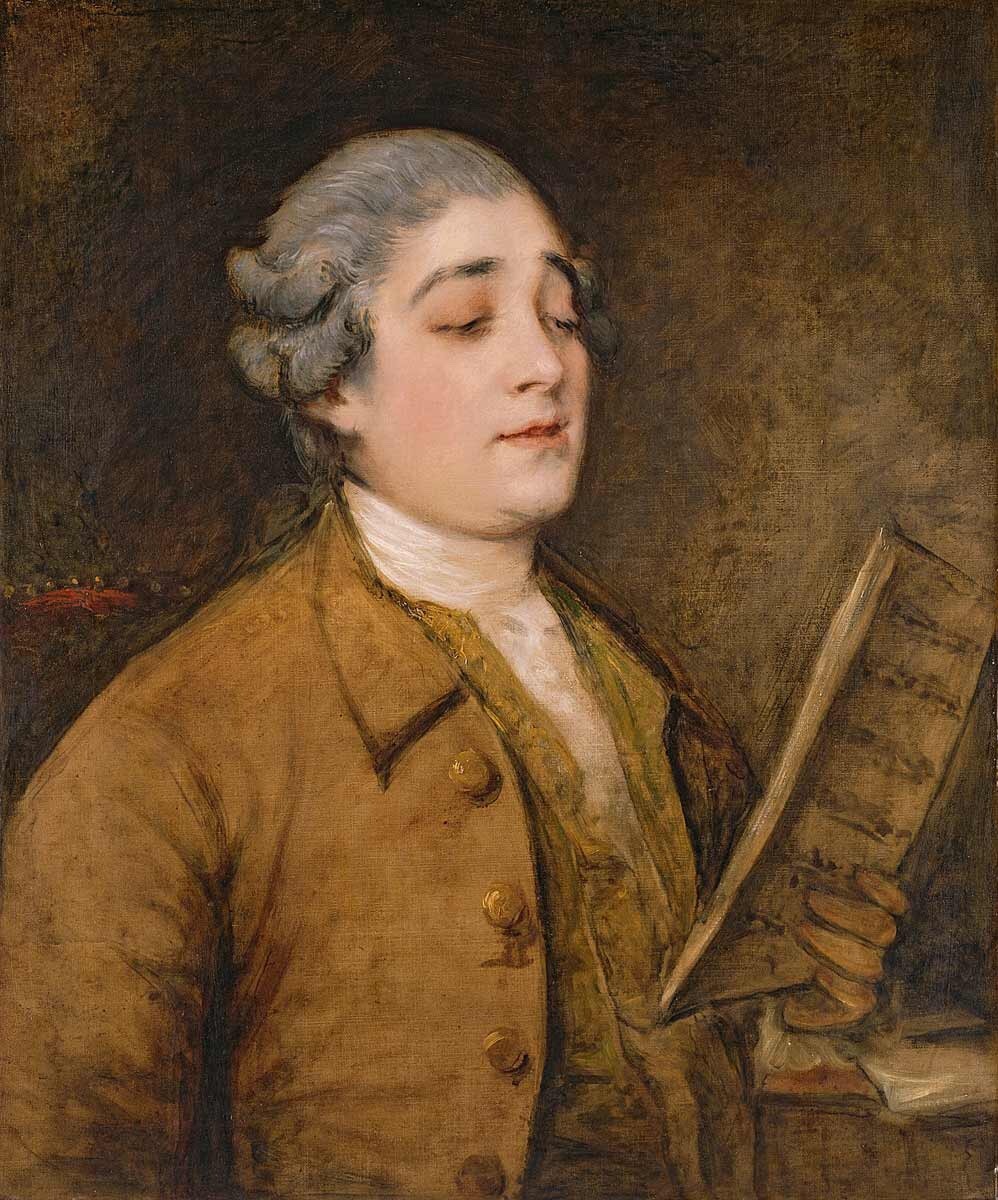 Thomas Gainsborough (1727-1788) The opera singer Giusto Ferdinando ...